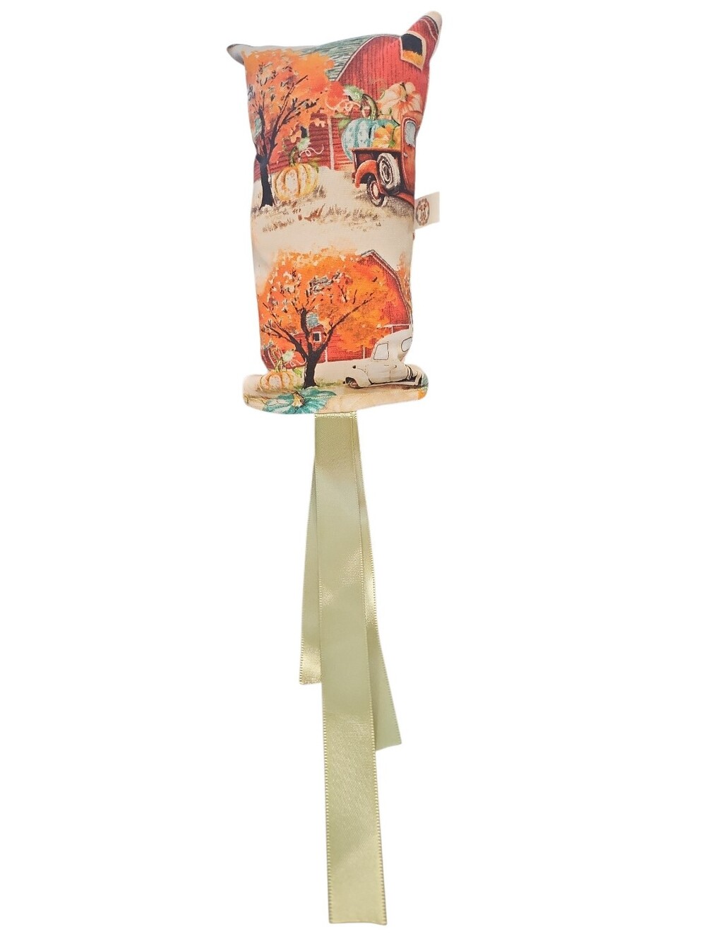 Harvest Fall Farm Pickup Truck Thanksgiving Catnip Kicker Tassle Toy